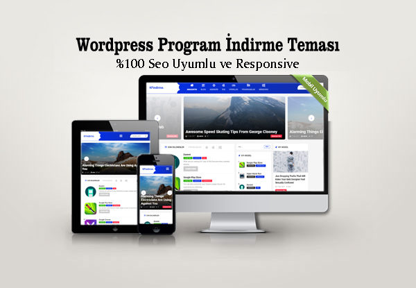 Wordpress Program İndirme Teması